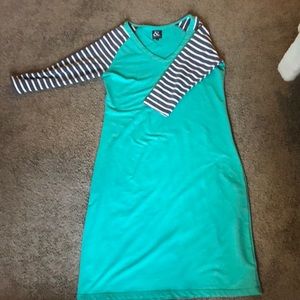 Quarter Sleeve Baseball Dress